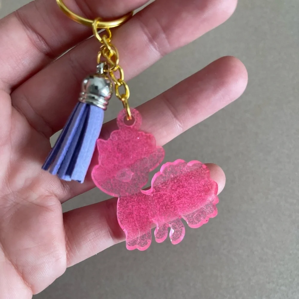 🎉🎉HP🎉🎉 Handmade Pokémon Keychain-Vulpix